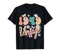 75 Years Old Vintage 1949 Floral Butterfly 75th Birthday T-Shirt