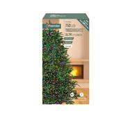 750 LED Christmas Tree Lights 6ft Tree Multi Action Cluster Timer Multi Coloured