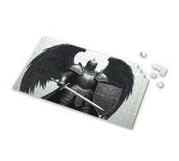 750 Piece Puzzles For Adults A Knight In Armor With Wings Holds A Sword And Shield. Picture Puzzle Puzzle Puzzle 1000 Pieces(300PCS)