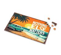 750 Piece Puzzles For Adults Nothing Else Matters But This Vintage Beach Drive. Picture Puzzle Toddler Puzzles Toys For Ages 8-13(500PCS)