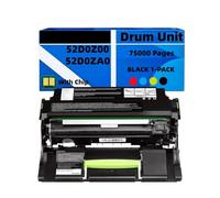 75000 Pages Compatible Drum Unit 52D0Z00 for Lexmark MS710dn/MS711dn/MS810dn/MS811dn/MS812de - Imaging Unit Replacement