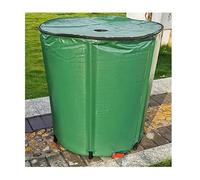 750L Portable Rainwater Storage Tank - Flexible Tear-Resistant Water Reservoir for Outdoor Use Durable & Large Capacity Perfect for Gardening & Camping (Green)