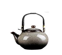 750ML Kiln Transformed Into A Lifting Beam Pot Large Capacity Ceramic Teapot Household Kung Fu Tea Set(White)