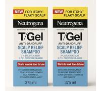 750ML Neutrogena T/GEL Anti-Dandruff Scalp Relief Shampoo 3% Salicylic Acid, 0.75% Piroctone Olamine - for relieving scalp dryness, itchiness and flakes