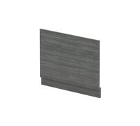 750mm Bath MFC End Panel & Plinth - Woodgrain Anthracite
