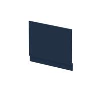 750mm Straight Bath MFC End Panel & Plinth - Matt Electric Blue