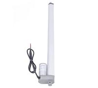 750N Electric Actuator, 500mm Stroke 24V Rugged IP65 White Linear Actuator Aluminum Alloy Practical for Home Decoration (Actuator with Controller Remote Control)