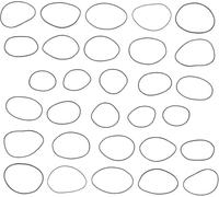 750pcs Watch Case O - - Ideal for Running Reliable sealing upgraded rings keep your waterproof using maintain performance over each rubber back cover expertly designed tight