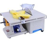 750W 110V/220V Benchtop Gem Polishing Grinding Machine Mini Table Rock Saw Jewelry Lapidary Equipment Bench Lathe Polisher Device 0-10000Rpm,220V