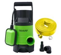 (750W, 20M) Electric Submersible Dirty & Clean Water Pump