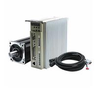 750W 3000RPM 2.4N 80ST-M02430 Servo Motor With Encoder Feedback Brake RS485 T3L-L20F-RABN Driver For CNC Engraver Router(No brake)