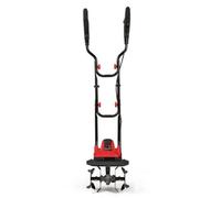 750W Foldable Garden Rototiller 36Cm Tilling Width Red