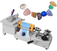 750w Gemstone Grinding Faceting Machine, Gem Polishing Machine Jewelry Polisher Flat Grinder Lapidary Machine 800-10000r, for Jewelry, Jade and Precious Metals
