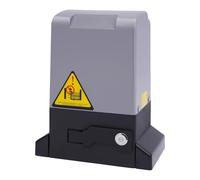 750W Heavy Duty Electric Sliding Gate Opener Kit, 220V Automatic Gate Motor with Remote Control & Infrared Safety Sensors for Large Sliding Gates up to 1800kg, Includes Manual Opening