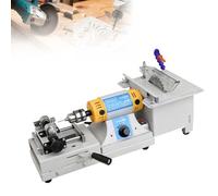 750w Jewelry Lapidary Saw, Versatile Mini Table Saw for Rock Cutting & Polishing, Variable Speed 800-10000 RPM, Handles Gemstones, Metal, Wood for Hobbyists and Professionals(Cut+Lapidary)