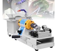 750W Jewelry Rock Polisher Multi-Function Bench Lathe Polishing Buffing Cutting Machine DIY Jewelry, 800-10000RPM Mini Precision Polisher for Jewelry Making, Woodcrafting,Manual DIY