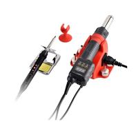 750W Micro Hot Air Gun LCD Display Rework Soldering Station Portable Heat Temperature Adjustable BGA Welding Tools Fast and Accurate(8899Hot air Station)
