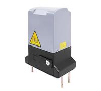 750W Remote Door Opener 1800kg Automatic Sliding Gate Opener Commercial Heavy Duty Gate Operator for Gate with 2 Remote Controls, 2 Keys and Infrared Sensors for Communities, Businesses (750 W)