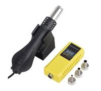 750W Soldering Station 2 in 1 LCD Digital Display Rework Welding Station Kit for Cell-Phone SMD IC Repair Solder Tools Efficient Precision(G)