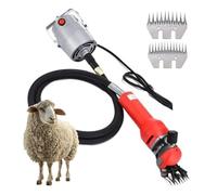 750W Ultralight Electric Sheep Goat Shearing, Machine Clipper Farm Shears Cutter Wool Scissor Cut Machine, Can be Hung with Box
