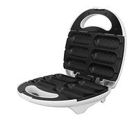 750W Waffle Corn Dog Maker, Electric Nonstick Hot Dog Presser Maker Waffle Stick Maker, Hot Dog Cheese Stick Press Iron, 6 Mini Corn Dogs At Once (UK Plug 220-240V 280W)