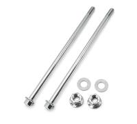 7519087 Front Control A-Arm Bolt Kit 2-Pack - Fits Polaris RZR 570 800 900, Ranger 570 900 1000 Diesel XP HST (2008-2019) - 304 Stainless Steel Bolt Nut Washer Set
