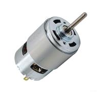 755 DC Motor 21V 120W Ball Bearing Large Torque Electronic Component Motor for Lawn Mowers and Power Tools with RS755VC Model(Without Cable)