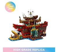 75640 MOC The Baratie Floating Restaurant Building Blocks One Piece 3402pcs