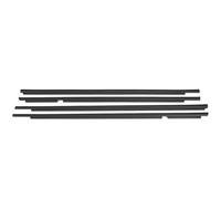 75711-60061 4 Pcs Chrome Outside Window Rubber for Lexus Gx470 2003-2009 Weatherstrip Seal Door Weatherstrip Seal