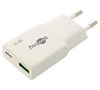 75730 Power supply: Pulse for the wall socket, mains, plug 5VDC 20W 3A GOOBAY