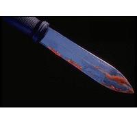 758096 Blood stained Knife A4 Photo Poster Print 10x8