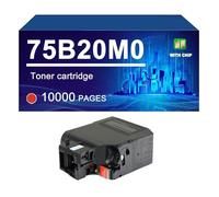 75B20K0 75B20C0 75B20M0 75B20Y0 Toner Cartridge Compatible For Lexmark CS727DE CX727DE CS728DE Printer, 13000/ 10000 Pages,Magenta-1 Pack
