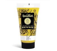 Speedball 75ml 2.5oz Water-Soluble Block Ink Yellow, for Block Printing, Lino Printing, Screen Printing, for Artists Kit