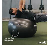 75cm Exercise Ball Exercise Ball Yoga Ball for Fitness, Balance, Stability, or Pregnancy, Gym Ball for Core Workout, Physical Therapy, Yoga Ball Chair for Office, Anti-Slip Anti-Burst