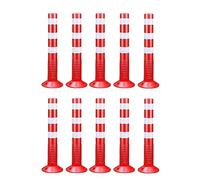 75cm Plastic Safety Cones with Screws - High Visibility Road Signage & Parking Delimiters for Traffic Control Construction Sites and Event Management -Traffic Safety Equipment