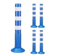75cm Traffic Cones - Durable Plastic Parking Delineators with Screws for Construction Sites, Parking Lots, Road Safety & Traffic Control Solutions