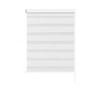 (75cm x 165cm, White) White Day & Night Zebra Roller Blind (165cm drop) - 45cm