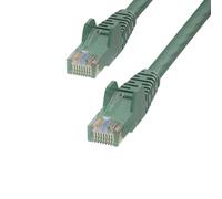 75ft Green Cat6 Ethernet Cable, Snagless, 24AWG (CAT6UTP75FTGN) | 100W PoE delivery, 24AWG copper, Gold-plated RJ45, Patch Cable, Ethernet
