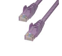 75ft Purple Cat6 Ethernet Cable, Snagless, 24AWG (CAT6UTP75FTPL) | 100W PoE delivery, 24AWG copper, Gold-plated RJ45, Patch Cable, Ethernet
