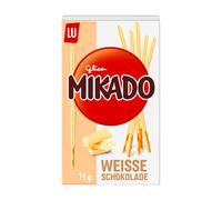 75G LU Glico Mikado White Chocolate Sticks For Decorating And Enjoying