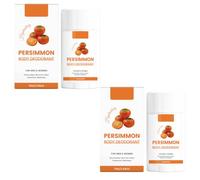 75g Persimmon Deodorant Stick, Unisex Whole Body Deodorant, Moisturising Solid Antiperspirant, All Day Odour Control & Sweat Protection, Gentle Fresh Scent Body Deodorant for All Skin Types (2)