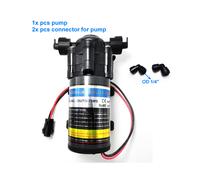 (75Gallon Pump) Booster Silent Mist Pump 24V DC 70PSI RO Water 75 Gallon Pump Or Power Supply for Garden Reptile Pet Misting Cooling System