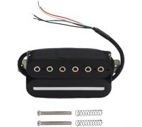75K Ohm Humbucker Pickup Chrome Finish Compact(Chrome 52mm)