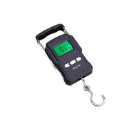 75Kg/10g Electronic Weighing Scale 50Kg/5g LCD Digital Display Hanging Hook Scale With Measuring Tape For Fishing Travel for Garage Farm(50Kg 5g 10g)