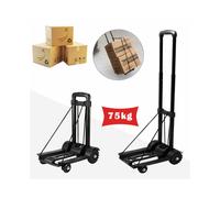 75KG Heavy Duty Folding Lightweight Hand Sack Trolley Cart Wheel