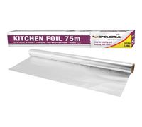 75M 450mm Kitchen Foil Oven Freezer Wrapping Food Kitchen Catering Silver Fresh