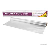 75M Kitchen Foil Oven Freezer Wrapping Food Kitchen Catering Silver Fresh 450mm