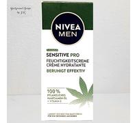75ml Nivea Men Sensitive Pro Moisturizer Relief Effective Hemp Seed Oil