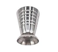 75ml Stainless Steel Measure Cup, Cocktail Jigger Spirit Mixed Measure Cup, Measuring 0.5oz-2.5oz & 15ml-75ml for Bar Party Wine Cocktail Drink Shaker-1 PC