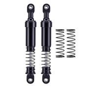 75mm-115mm Big Bore Shocks, RC Crawler Shocks for 1/10 RC Crawler LCG Chassis Gspeed V3 Element Enduro SCX10 TRX4 Gamde R1 Comp Builds DIY (Black 105mm 2pcs)